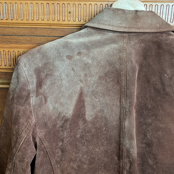 Suede Jacket (needs work) - Picture 3 of 12